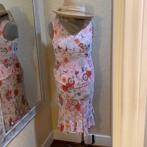 Reversible CAbi top and skirt